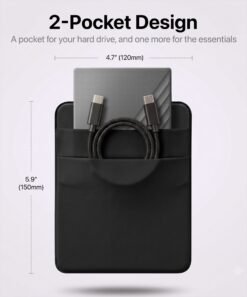2-Pocket 2.5" HDD Holder for Laptop - Image 2