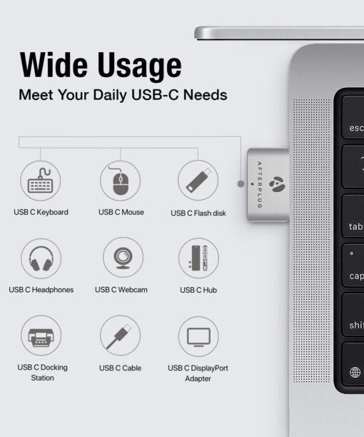Case Friendly Dual USB C Extender for MacBooks - Image 3