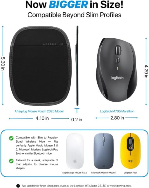 Stick-On Holder for Slim & Regular Mouse - Image 2