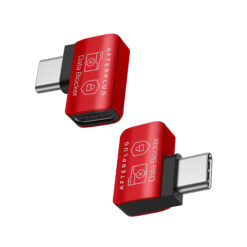 USB-C to USB-C Data Blocker (90 degree), 2-Pack