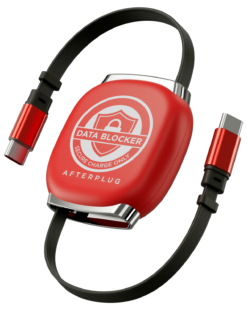 Retractable USB-C Data Blocker Cable