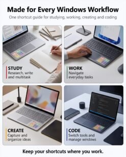 Windows Shortcuts Sticker for Laptop & PC - Image 7